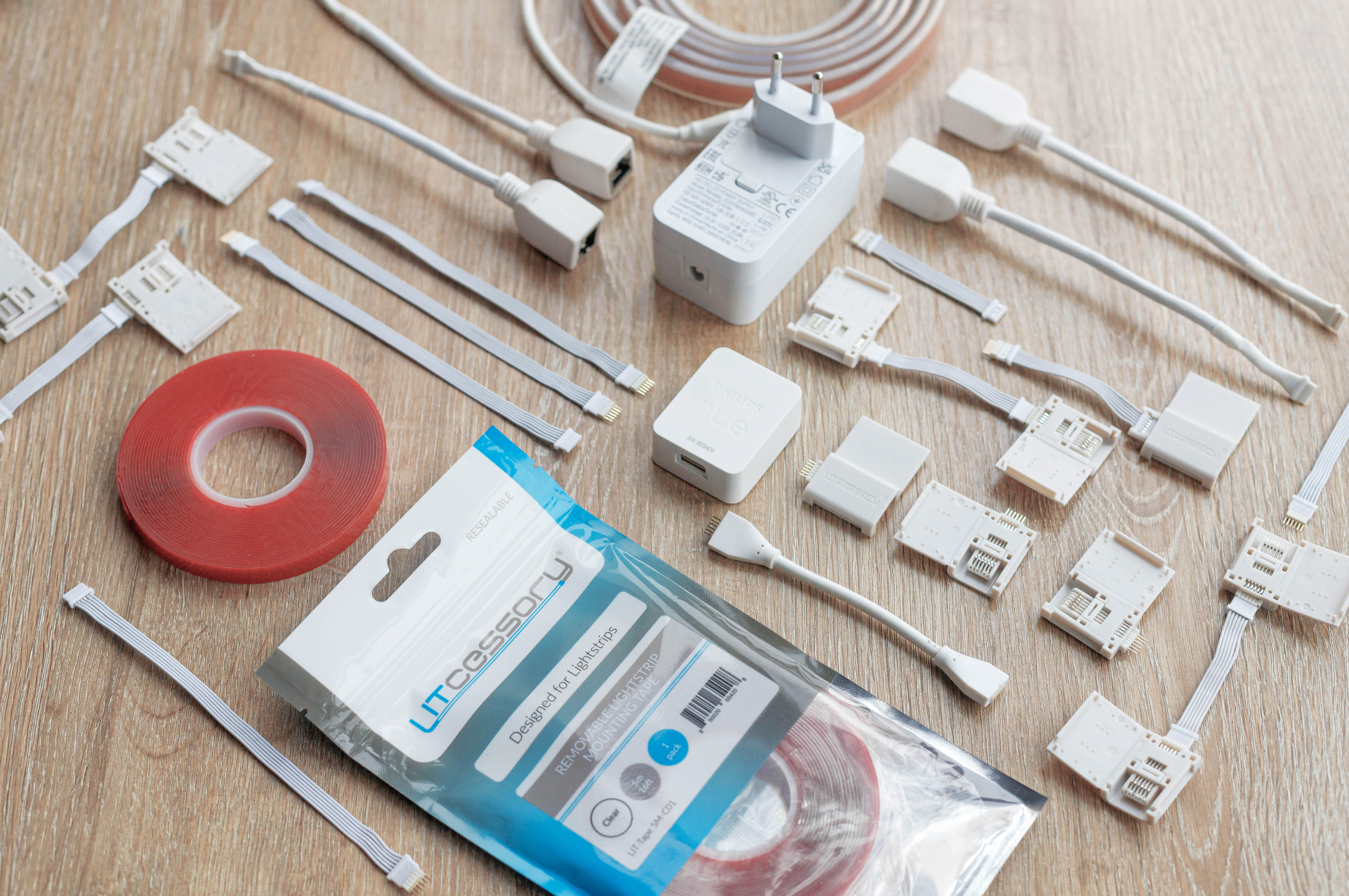 Philips hue light discount strip without plug