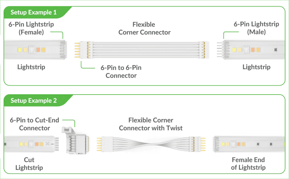 Contect Corner Flexible Corner Connector